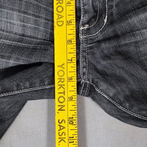 Guess Jeans women's size 29 medium washed grey colour Pismo Straight leg denim - Picture 13 of 14